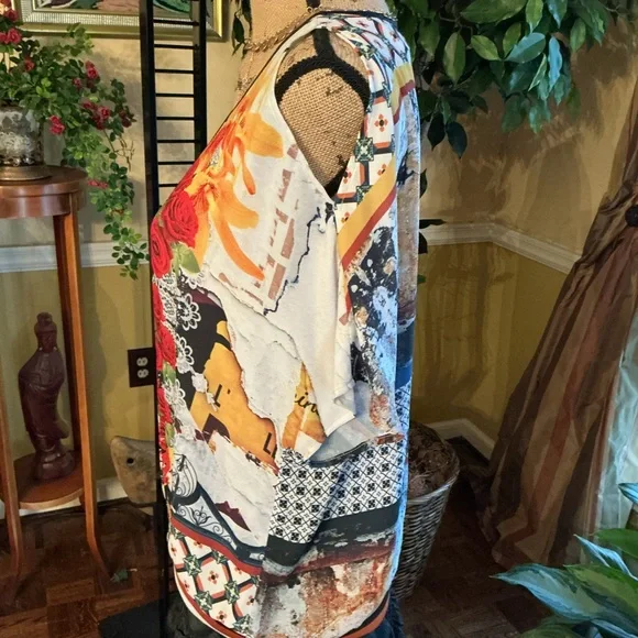 Clover Canyon Multicolor Floral Blouse - Picture 4 of 5